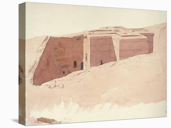 Giorgis I, Lalibela, Ethiopia, 1996 (Watercolour on Paper)-Charlie Millar-Premier Image Canvas