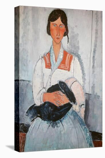Gipsy Woman with Child, 1918-Amedeo Modigliani-Premier Image Canvas