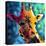 Giraffe 1-Marlene Watson-Premier Image Canvas