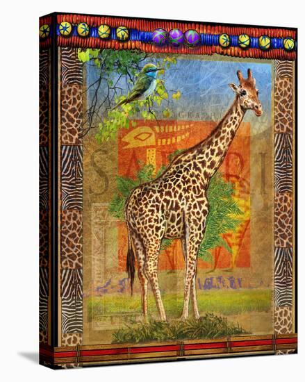 Giraffe I-Chris Vest-Stretched Canvas