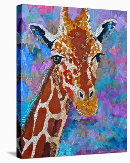 Giraffe Retouched-null-Stretched Canvas