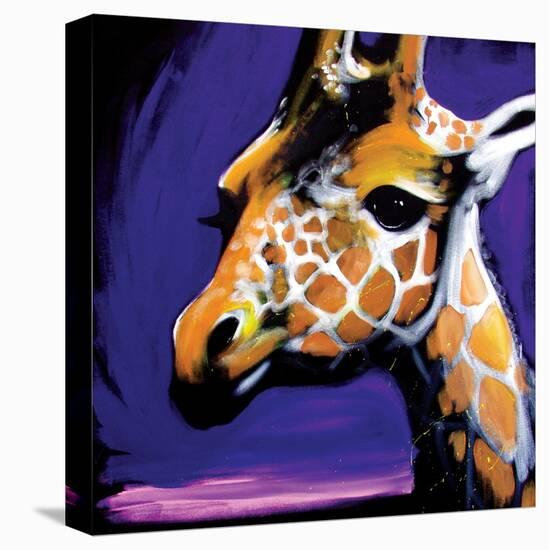 Giraffe-null-Stretched Canvas