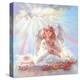 Girl Angel on Cloud-Judy Mastrangelo-Premier Image Canvas