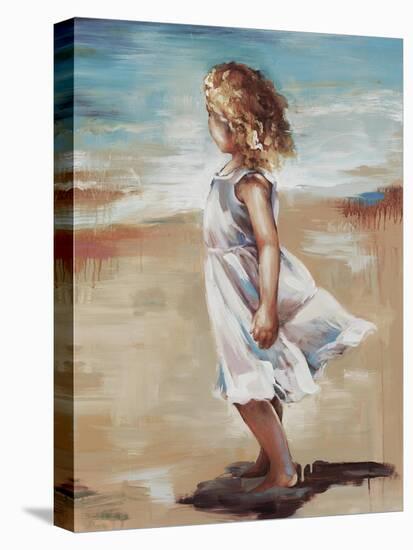 Girl at the Beach II-Sydney Edmunds-Premier Image Canvas