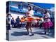 Girl Dancers in Costumes and Masks During Festival Parade, Chinceros, Peru-Jim Zuckerman-Premier Image Canvas