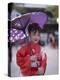 Girl Dressed in Kimono, Shichi-Go-San Festival (Festival for Three, Five, Seven Year Old Children)-null-Premier Image Canvas