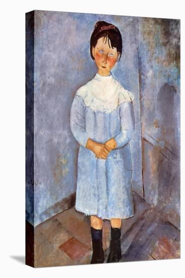 Girl in Blue, 1918-Amedeo Modigliani-Premier Image Canvas
