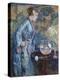 Girl in Blue Kimono, 1911-Soren Emil Carlsen-Premier Image Canvas