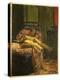 Girl on a Bed, Mornington Crescent (Oil on Canvas)-Walter Richard Sickert-Premier Image Canvas