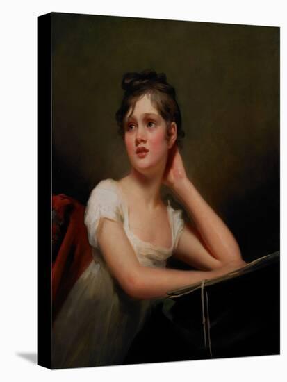 Girl Sketching, 1817 (Oil on Canvas)-Henry Raeburn-Premier Image Canvas