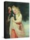 Girl with a Bird-John Hoppner-Premier Image Canvas