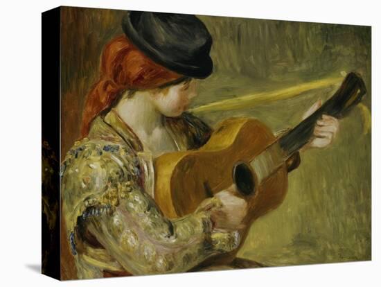 Girl with a Guitar, 1897-Pierre-Auguste Renoir-Premier Image Canvas