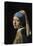 Girl with a Pearl Earring-Johannes Vermeer-Stretched Canvas