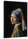 Girl with a Pearl Earring-Johannes Vermeer-Stretched Canvas