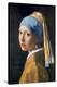 Girl with Pearl Earring-Johannes Vermeer-Stretched Canvas