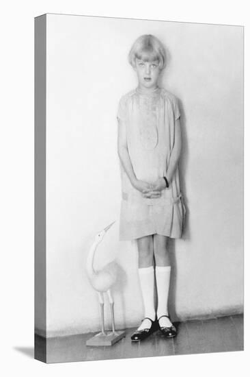 Girl with Stork, Mexico City, C.1926-Tina Modotti-Premier Image Canvas