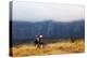 Girls hiking on a trail, Andringitra National Park, Ambalavao, central area, Madagascar, Africa-Christian Kober-Premier Image Canvas