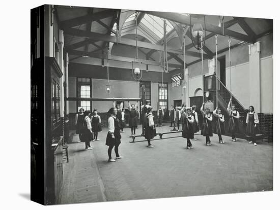 Girls in the Gymnasium, Fulham County Secondary School, London, 1908-null-Premier Image Canvas