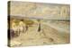 Girls Preparing to Bathe on a Beach-Paul Fischer-Premier Image Canvas