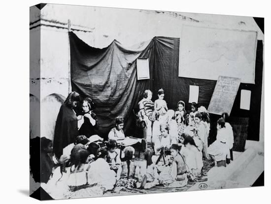 Girls' School in Algeria, 1860-null-Premier Image Canvas