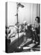 Girls Using Sunlamps at Suntan Club-Peter Stackpole-Premier Image Canvas