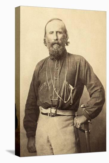 Giuseppe Garibaldi, from a 19th Century Photograph-null-Premier Image Canvas