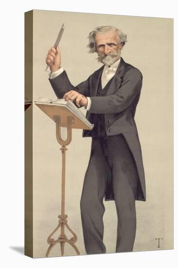 Giuseppe Verdi, Caricature from Vanity Fair-null-Premier Image Canvas