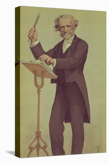 Giuseppe Verdi (Cartoon)-James Tissot-Premier Image Canvas