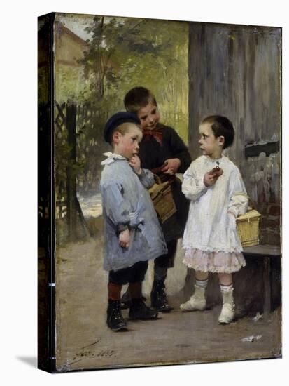 Give Me a Bite, 1883-Jules Jean Geoffroy-Premier Image Canvas