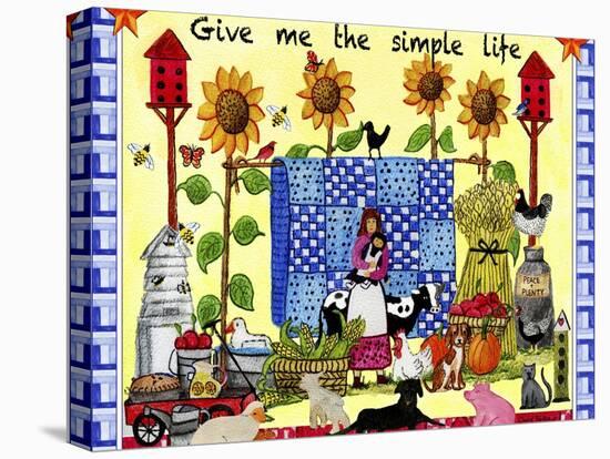 Give me the Simple Life Lang-Cheryl Bartley-Premier Image Canvas