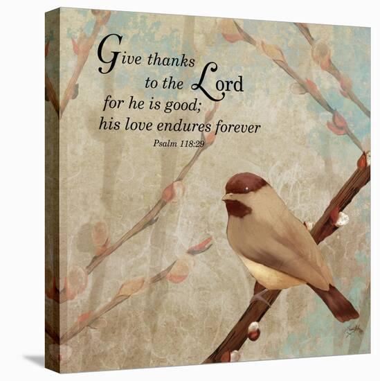 Give Thanks-Elizabeth Medley-Stretched Canvas