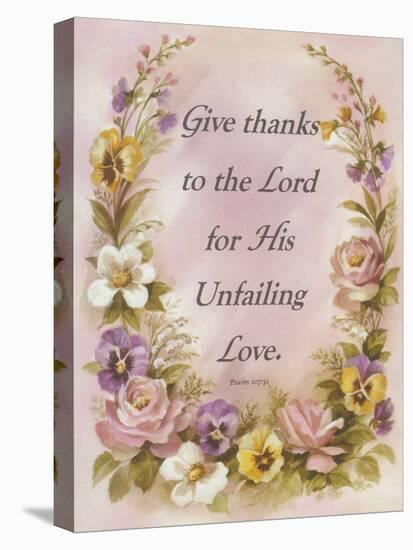 Give Thanks-unknown unknown-Stretched Canvas