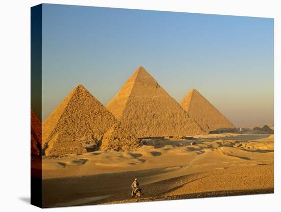 Giza Pyramid, Giza Plateau, Old Kingdom, Egypt-Kenneth Garrett-Premier Image Canvas