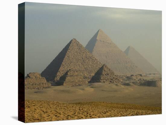 Giza Pyramids Complex, Egypt-Claudia Adams-Premier Image Canvas