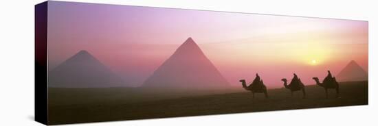 Giza Pyramids Egypt-null-Premier Image Canvas
