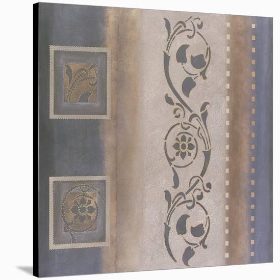 Glacial Brocade-Verbeek & Van Den Broek-Stretched Canvas