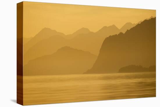 Glacier Bay National Park at Sunset-Paul Souders-Premier Image Canvas