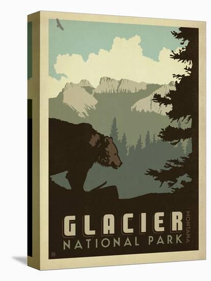 Glacier National Park-Anderson Design Group-Stretched Canvas