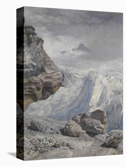 Glacier of Rosenlaui-John Brett-Premier Image Canvas