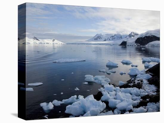 Glacier, Paradise Bay, Antarctic Peninsula, Antarctica, Polar Regions-Thorsten Milse-Premier Image Canvas