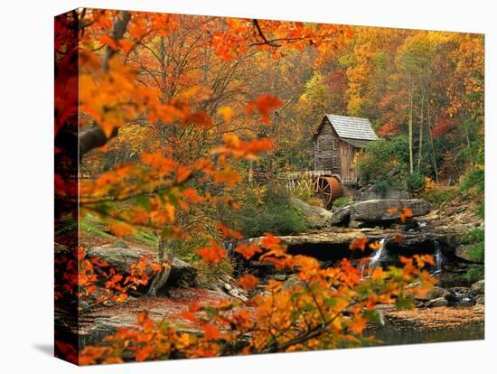 Glade Creek Grist Mill-Ron Watts-Premier Image Canvas