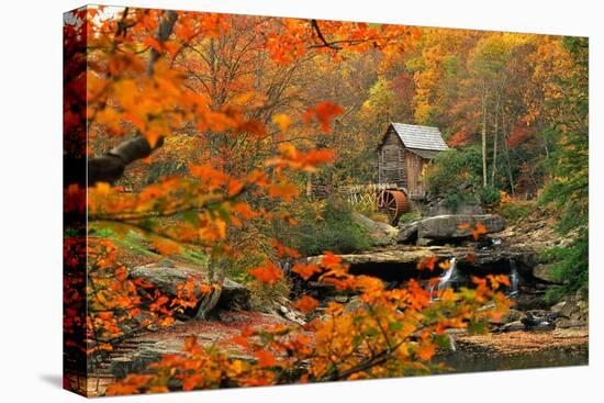 Glade Creek Grist Mill-Ron Watts-Premier Image Canvas