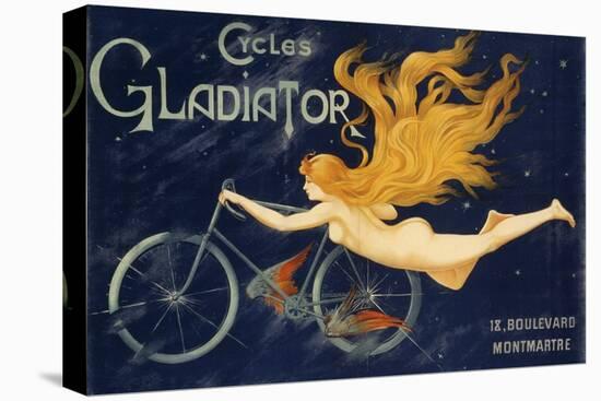 Gladiator Bicycles, Ca 1905, Advertising Poster, Paris. France, 20th Century-null-Premier Image Canvas