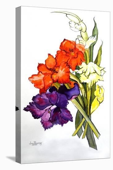 Gladioli, 2011-Joan Thewsey-Premier Image Canvas