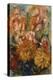 Gladioli in a Blue Vase-Pierre-Auguste Renoir-Premier Image Canvas