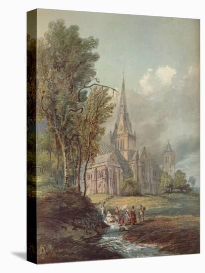 'Glasgow Cathedral', c18th century-Thomas Girtin-Premier Image Canvas