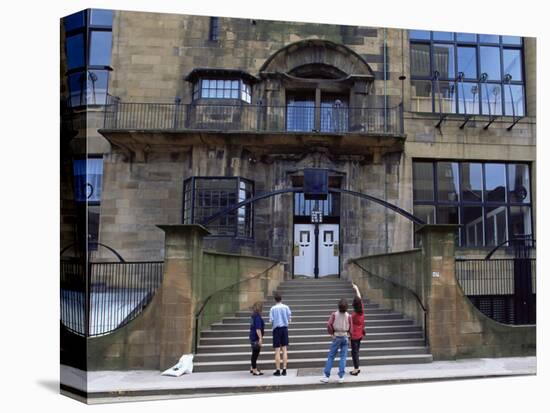 Glasgow School of Art, Designed by Charles Rennie Mackintosh, Glasgow, Scotland-Adam Woolfitt-Premier Image Canvas