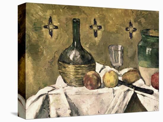 Glass and Fruit Flask-Paul Cézanne-Premier Image Canvas