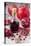 Glass Bottle with Pomegranate Juice and Pomegranates-Jana Ihle-Premier Image Canvas