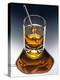 Glass of Liquor with Glass Stick-ATU Studios-Premier Image Canvas